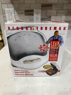 George Foreman GR10ABW Lean Mean Fat Reducing Grilling Machine