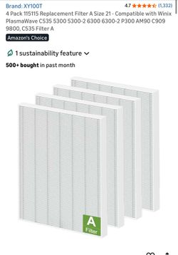 Winix air filters