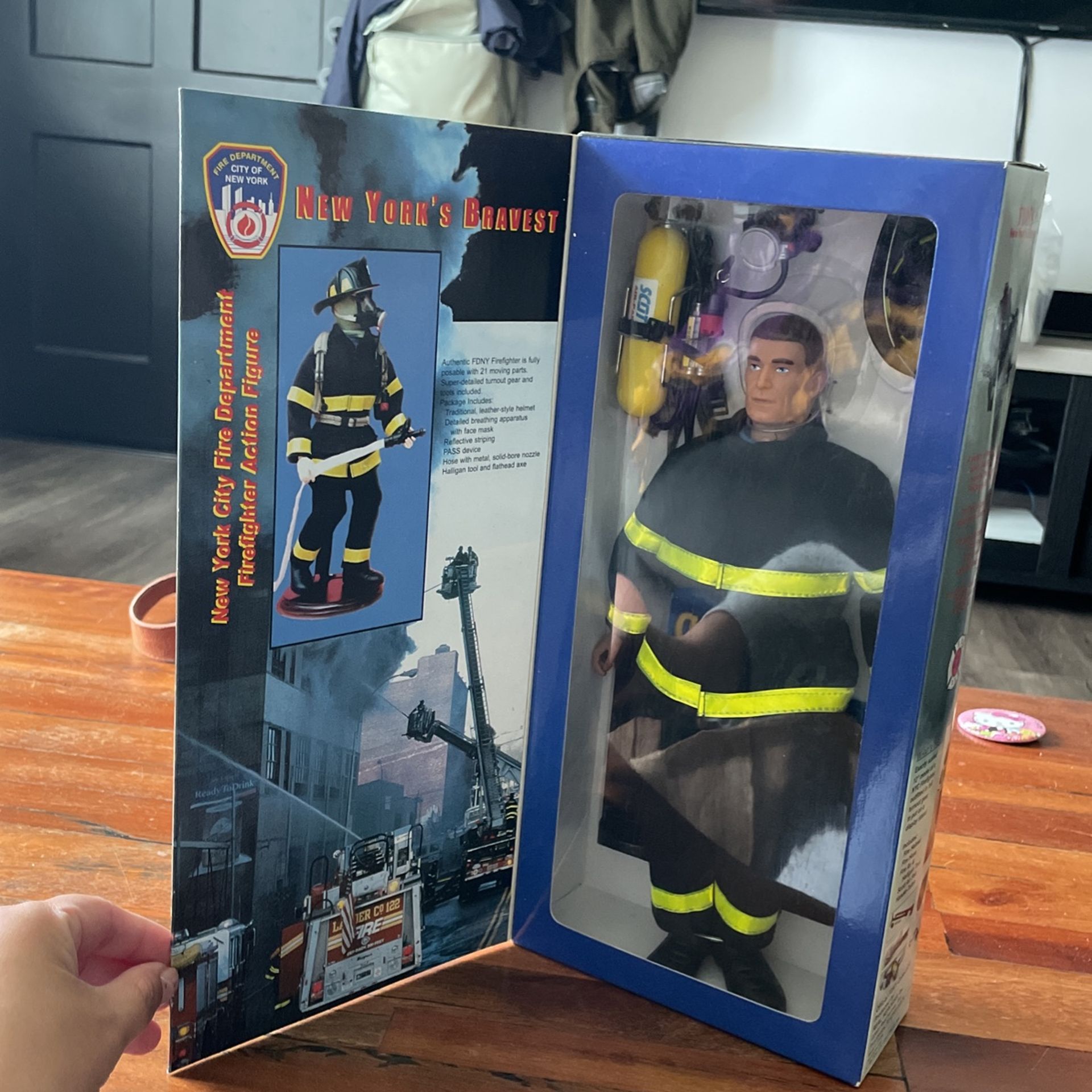 FDNY Fire Zone 12” NYC Fire Department action figure-new in box