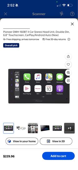 Pioneer touch screen
