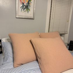 Set of 3 XL Down Feather Throw Pillows