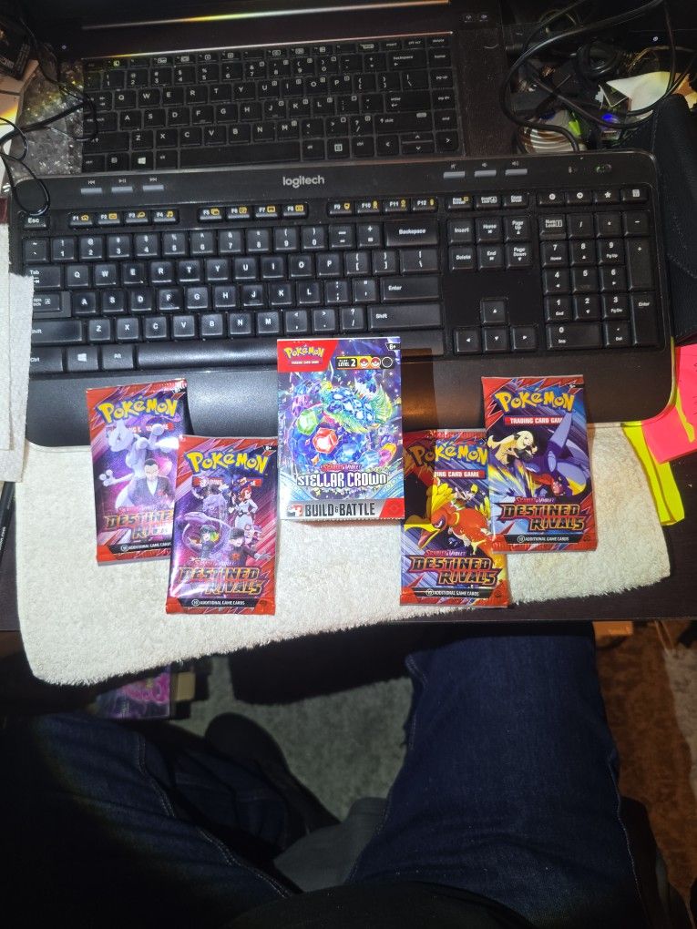 Stellar Rivals Build & Battle and 4 Destined Rivals Booster Packs