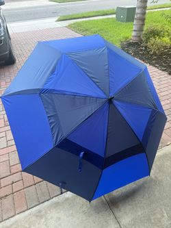 Large Navy Blue Golf Umbrella