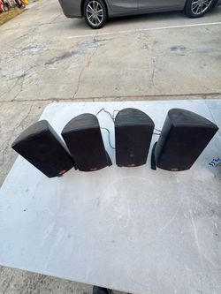Set of 4 Klipsch Satellite Speakers