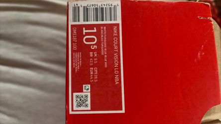 Nike Court Vision Lo NBA Sneakers Size 10.5