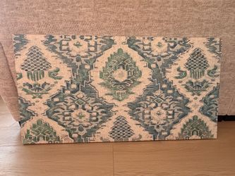 Brand New Textured Geometric Wall Art – 46” × 24”