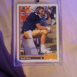 Brett Farve Star Rookie CARD 