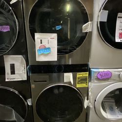 LG 27inch Front Load Gas Wash Tower 