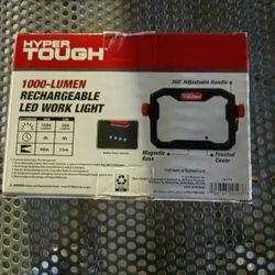 Hyper Tough Rechargeable Worklight 1000 Lumens NEW IN BOX