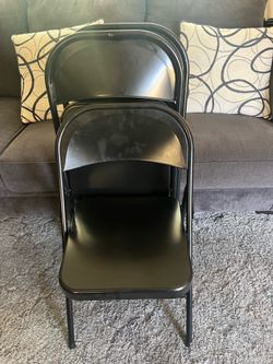 3 Folding Chairs