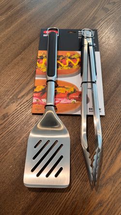 Grill Spatula & Tongs