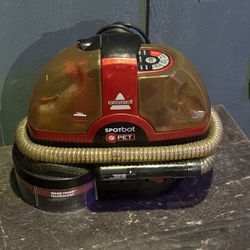 Bissell SpotBot 33N8T Pet Portable Hands-Free Spot & Stain Vacuum Carpet Cleaner