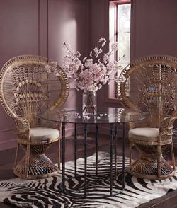 Glass Top Dining Table