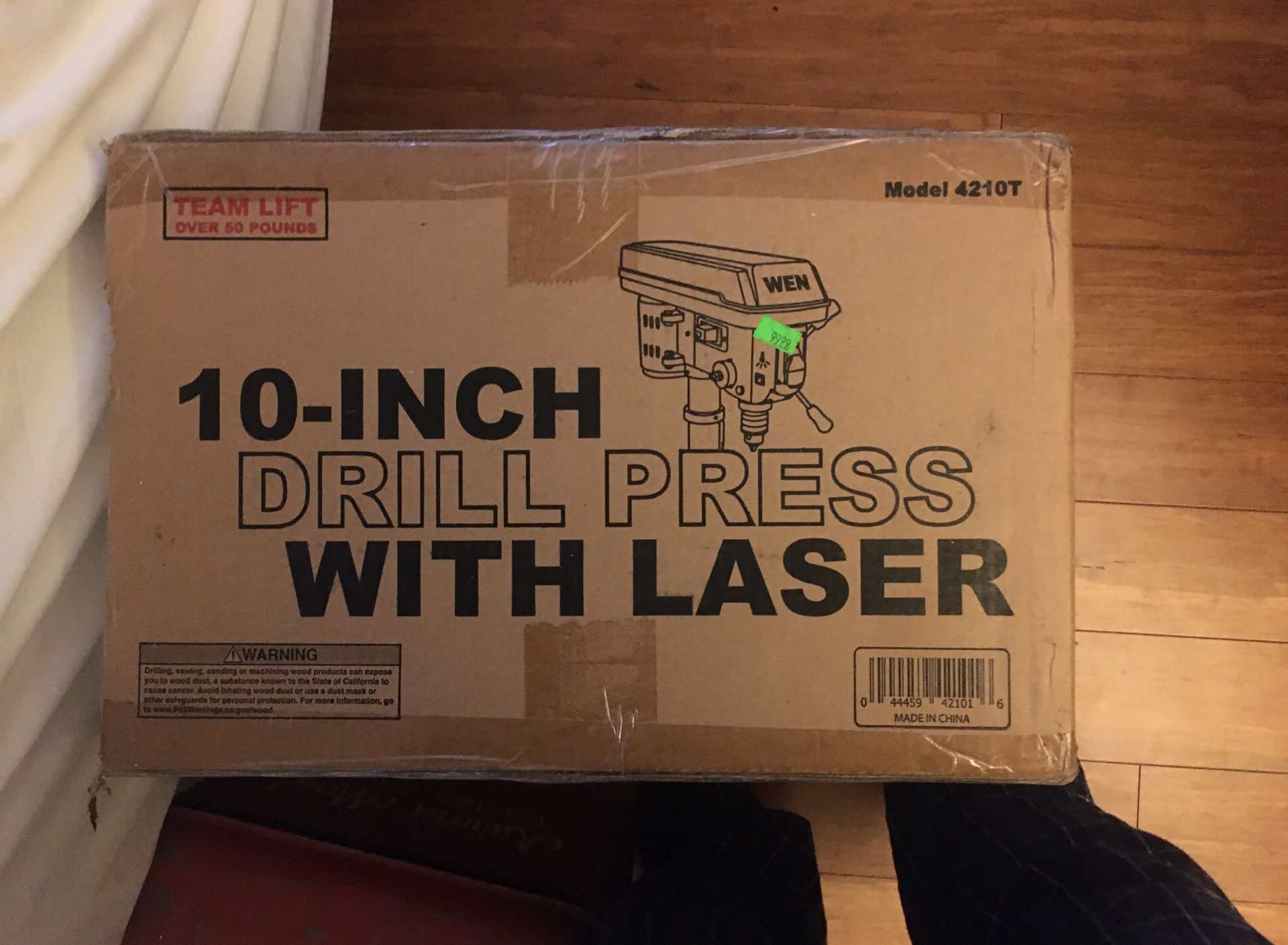 Wen 4210t 10 Inch Drill Press With Laser