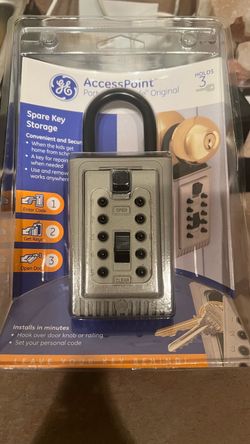 GE AccessPoint Portable Key Safe – BRAND NEW