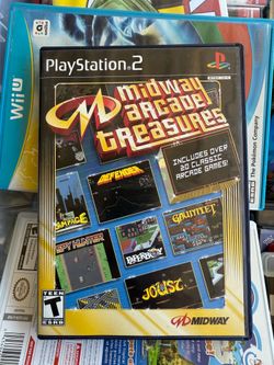 Midway Arcade Treasures Sony PlayStation 2 PS2 2003 Complete