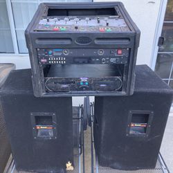 DJ Speakers -  JBL Sound Factor SF15 Passive Speaker Cabinets And DJ Equipment 