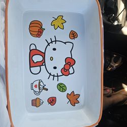 Hello Kitty Fall Baking Dish Large