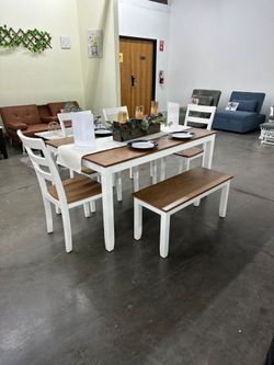 6 pc Dining Set.  New in a box.    We offer same day delivery