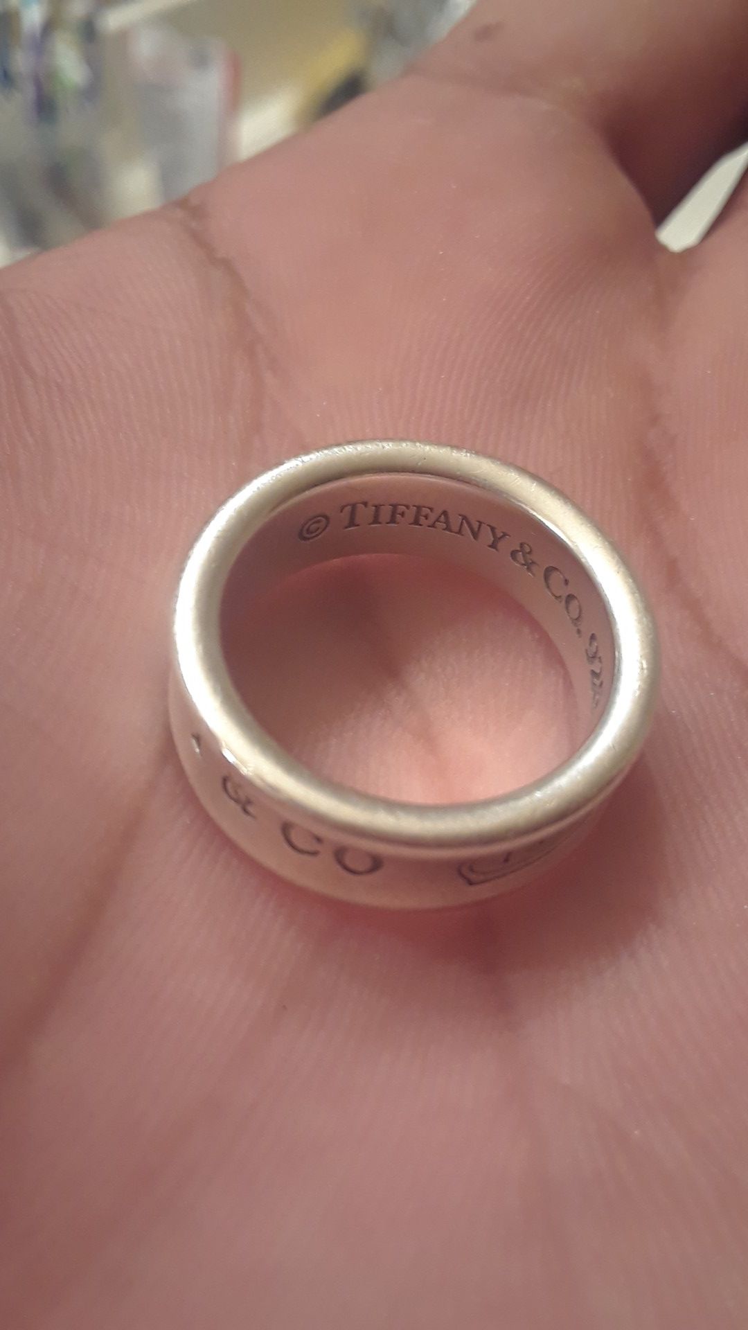 Tiffany & CO 1837 ring