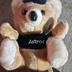 Vintage official Astros teddy bear
