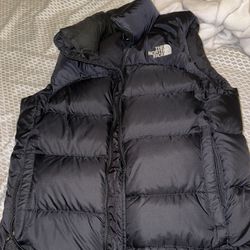 North Face Women’s Vest Jacket In Black 700 
