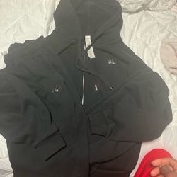 Black alo set size small men