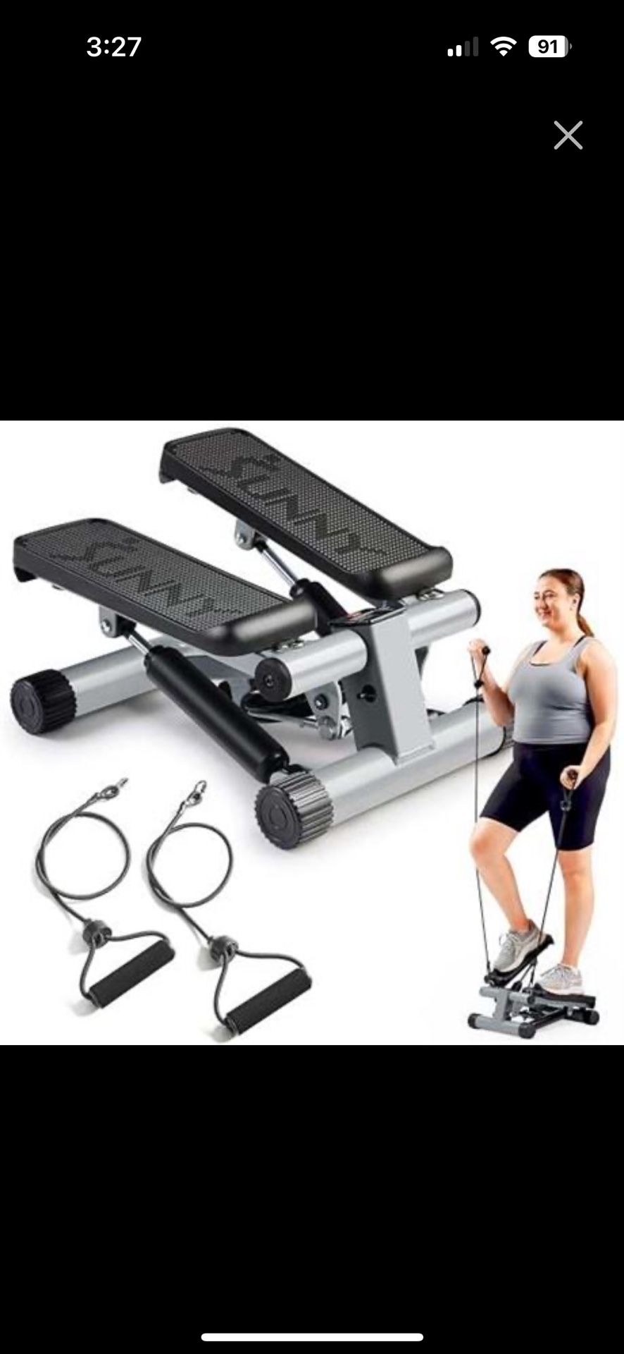 Sunny Health & Fitness Mini Steppers for Exercise at Home.