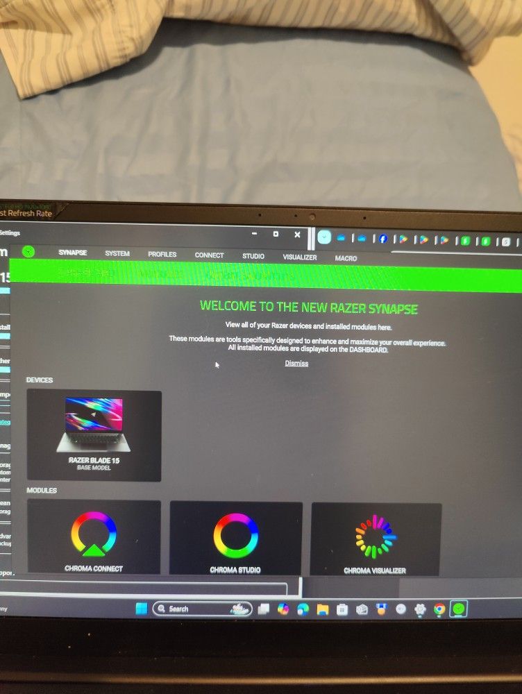 Razer Gaming Laptop Ryzen 15 See Photos For The Specs.