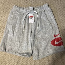 Brand new with tags Men’s Nike fleece shorts size large 