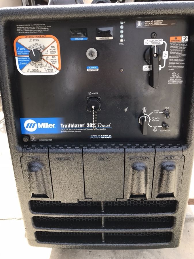 Miller Trailblazer 302 Diesel for Sale in Banning, CA OfferUp