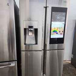 REFRIGERATOR SAMSUNG STAINLESS STEEL WITH TOUCH SCREEN WIFI 