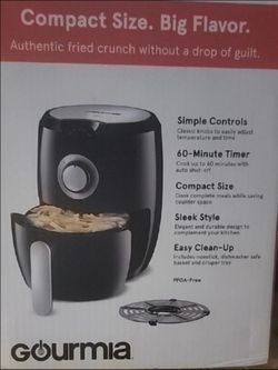 Gourmia Compact Air Fryer 2.2 Qt