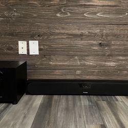 Pioneer Soundbar with Subwoofer