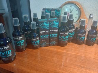 Sleek Ink Vivid Tattoo Oil Bundle