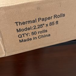 Thermal Paper Rolls ( New)