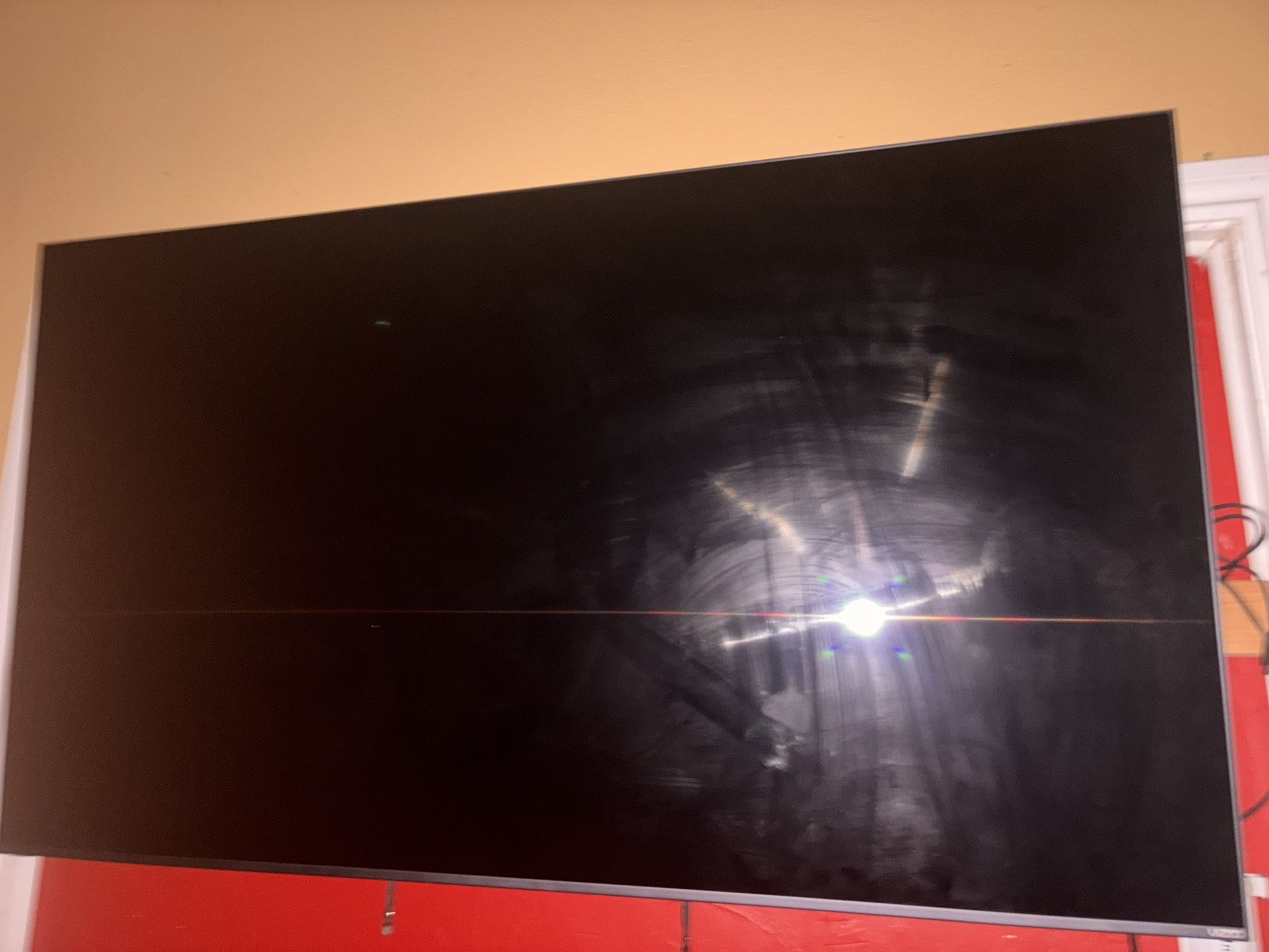 BARELY USED 70” VISIO 4K UHD HDR SMART TV