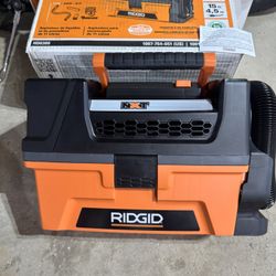 RIDGID 3 Gal. 5.0 Peak HP NXT Shop Vacuum Wet Dry Vac with Fine Dust Filter, Expandable Hose NEW