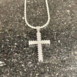 Silver Plated Chain & Pendant