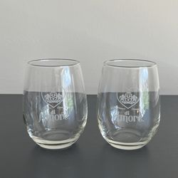Di Amore Primero Classico Tumbler Glasses Liqueur Cordial Wine 2pc 8oz