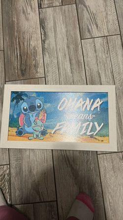 Stitch picture frame