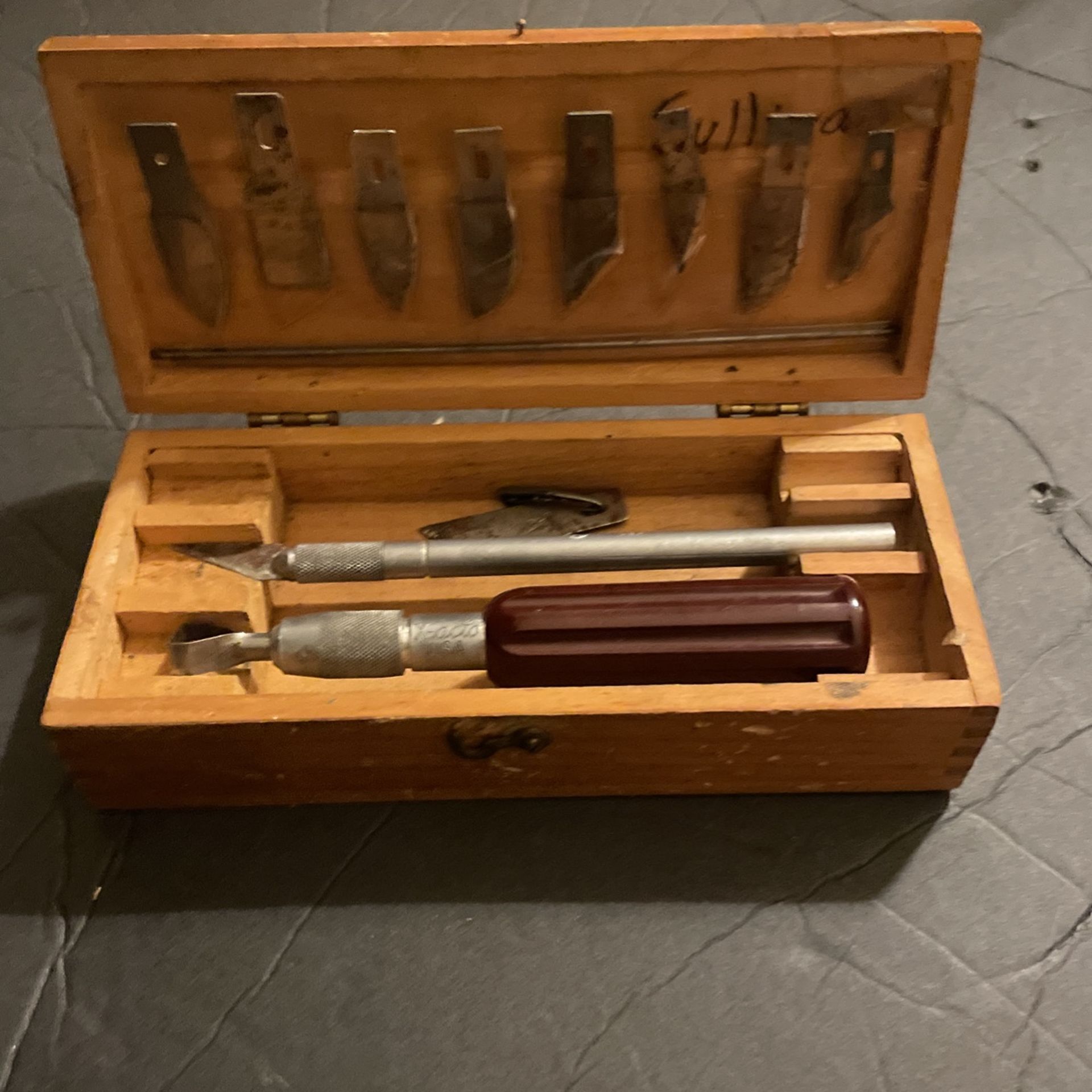 Antique X-acto Knife Set