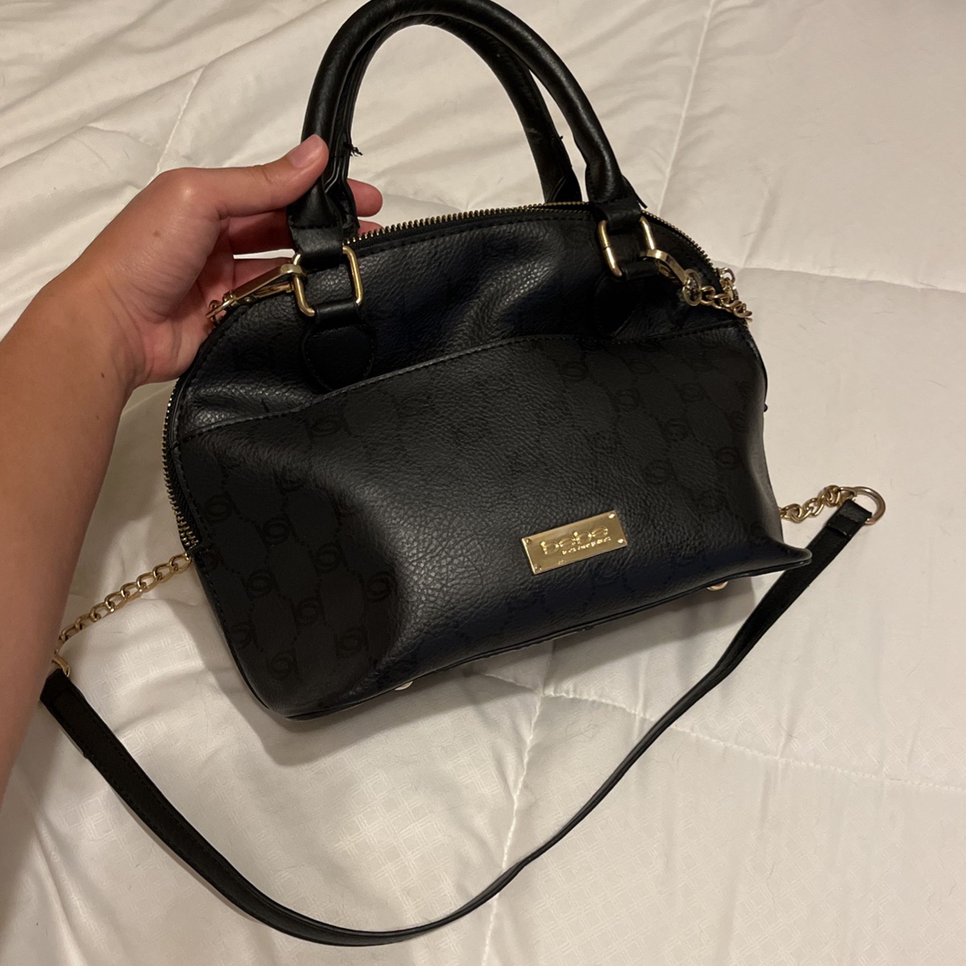 Bebe Black Purse Handbag