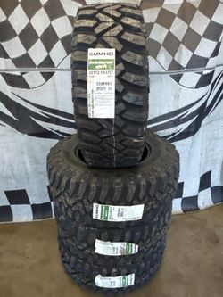 LT 33x12.50r17 "Brand New" Kumho Road Venture MT 71 Mud Terrain Load "E" Tires