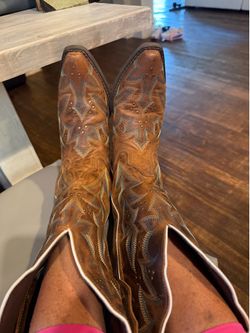 LAREDO WOMEN'S ADRIAN WIDE CALF WESTERN BOOTS - SNIP TOE sz 7.5