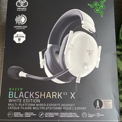 Razer Black shark V2 Headphones White Edition