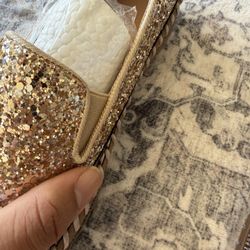 Glitter loafers