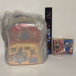 Loungefly Disney Afternoon Cartoons Color Block Zip Around Wallet & Backpack