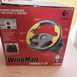 Logitech Wingman Formula GP USB Game Controller 