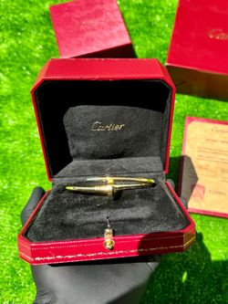 Cartier Gold Nail Brac*elet